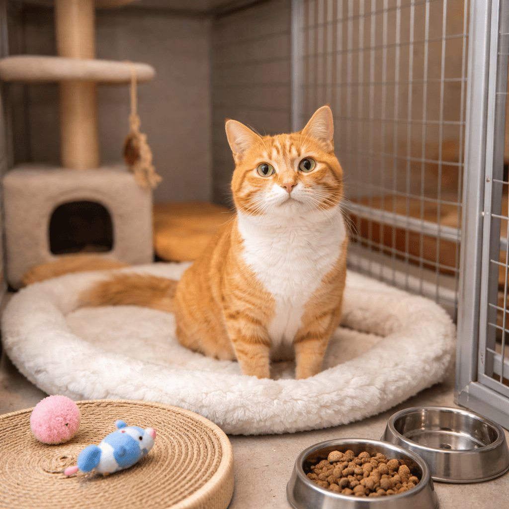 Pet boarding support