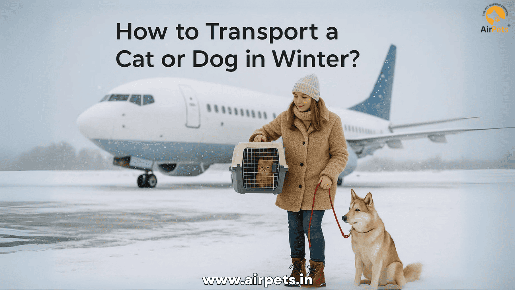 How to Transport a Cat or Dog in Winter?